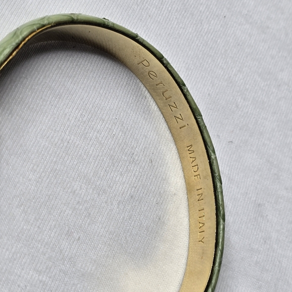 Vintage Peruzzi snake skin braclet - Picture 3 of 5